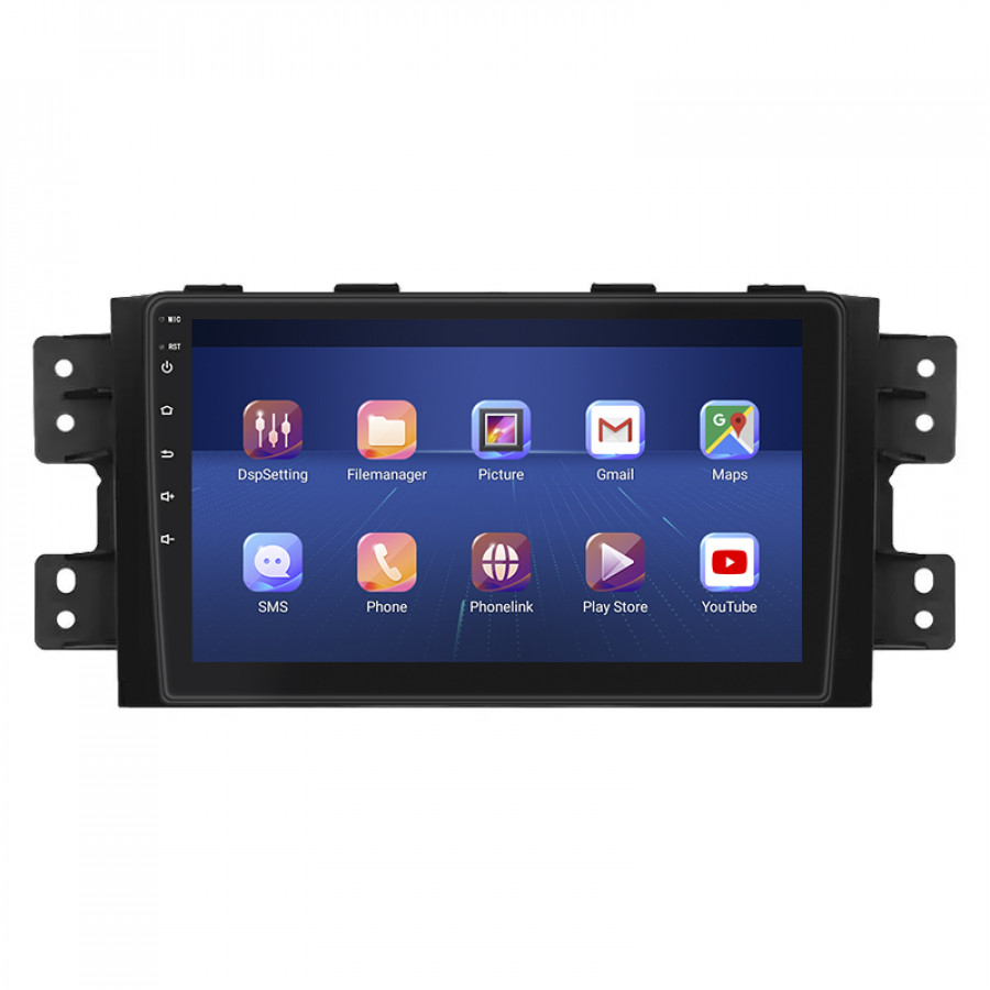 Штатная магнитола Lesko для Kia Mohave I Рестайлинг 2 2019-н.в. экран 9" 2/32Gb 4G Wi-Fi GPS Top
