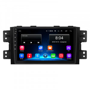 Штатная магнитола Lesko для Kia Mohave I Рестайлинг 2016-2020 экран 9" 2/32Gb Wi-Fi GPS Base