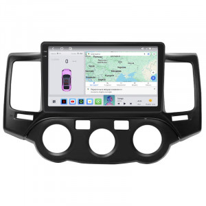 Штатная магнитола Lesko для Kia Optima II Рестайлинг 2008-2010 экран 9" 4/64 QLED CarPlay 4G Wi-Fi GPS 360 Prime