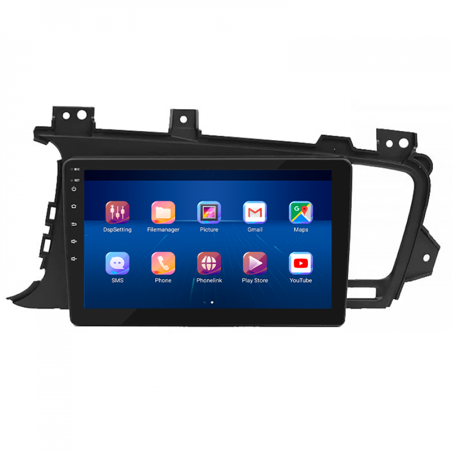 Штатная магнитола Lesko для Kia Optima III 2010-2013 экран 9" 2/32Gb 4G Wi-Fi GPS Top