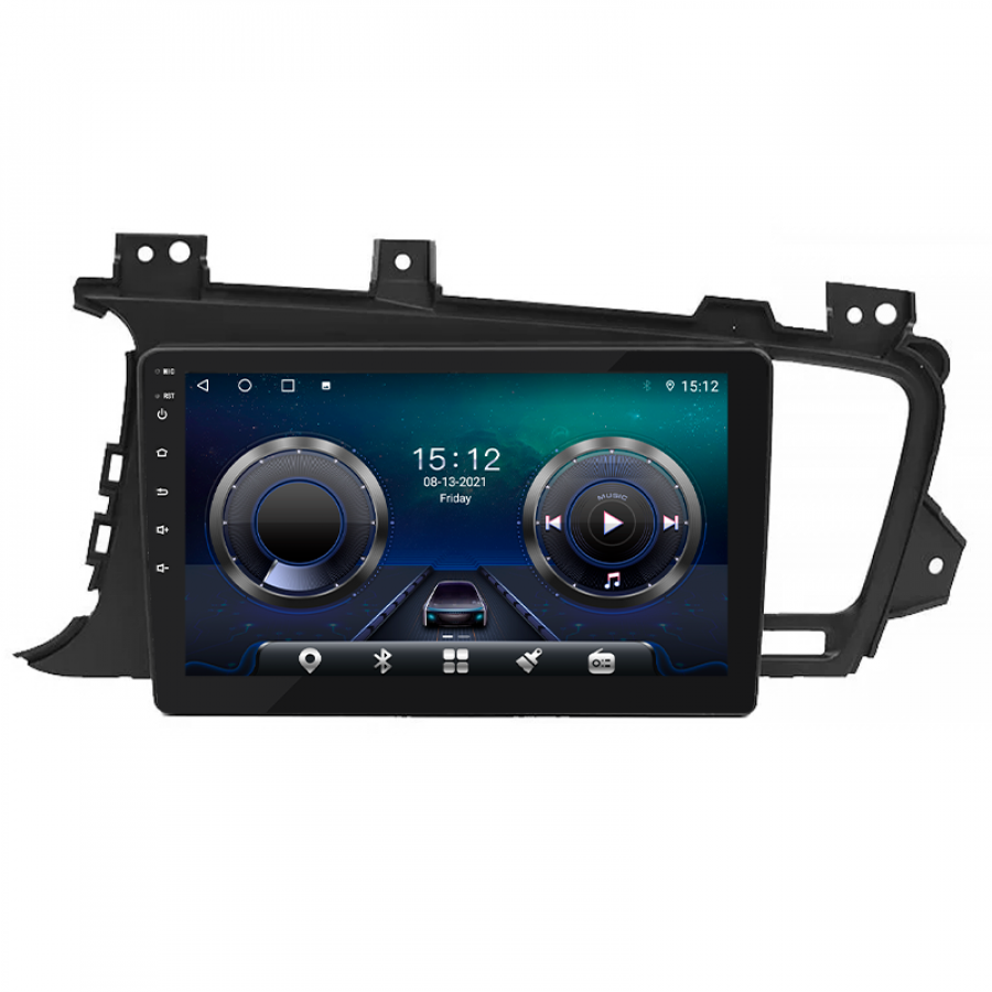 Штатная магнитола Lesko для Kia Optima III 2010-2013 экран 9" 4/64Gb 4G Wi-Fi GPS Top