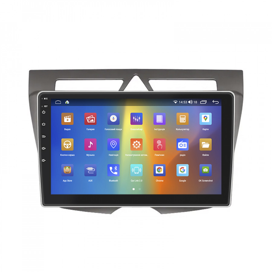 Штатная магнитола Lesko для Kia Picanto I Рестайлинг 2007-2011 экран 9" 4/64Gb CarPlay 4G Wi-Fi GPS Prime