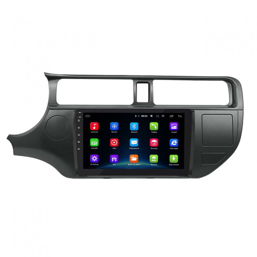 Штатная магнитола Lesko для Kia Rio III 2011-2015 экран 9" 2/32Gb Wi-Fi GPS Base