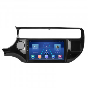 Штатная магнитола Lesko для Kia Rio III Рестайлинг 2015-2017 экран 9" 6/128Gb 4G Wi-Fi GPS Top