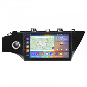 Штатная магнитола Lesko для Kia Rio IV 2017-2020 экран 10" 4/64Gb CarPlay 4G Wi-Fi GPS Prime