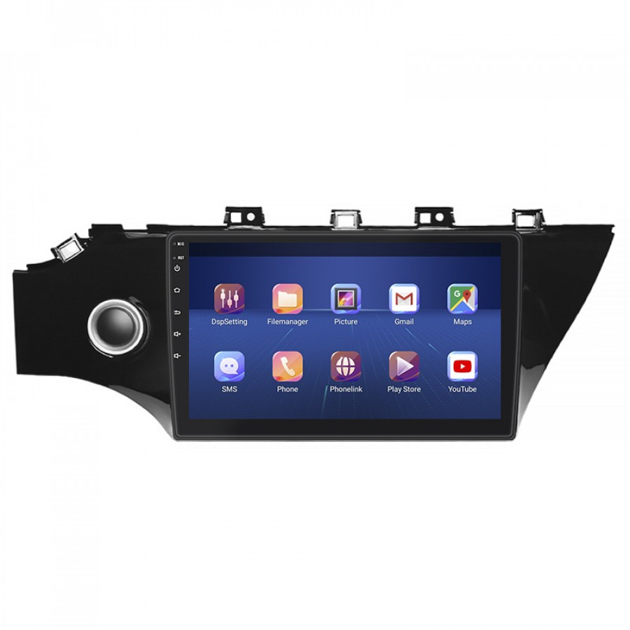 Штатная магнитола Lesko для Kia Rio IV 2017-2020 экран 10" 6/128Gb 4G Wi-Fi GPS Top