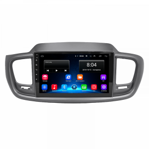 Штатная магнитола Lesko для Kia Sorento III Prime 2014-2017 экран 10" 2/32Gb Wi-Fi GPS Base