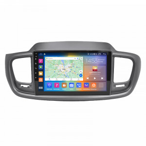 Штатная магнитола Lesko для Kia Sorento III Prime 2014-2017 экран 10" 4/64Gb CarPlay 4G Wi-Fi GPS Prime