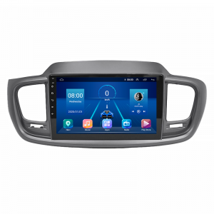 Штатная магнитола Lesko для Kia Sorento III Prime 2014-2017 экран 10" 6/128Gb 4G Wi-Fi GPS Top