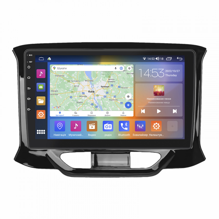 Штатная магнитола Lesko для LADA (ВАЗ) XRAY I 2015-н.в. экран 9" 2/32Gb CarPlay 4G Wi-Fi GPS Prime
