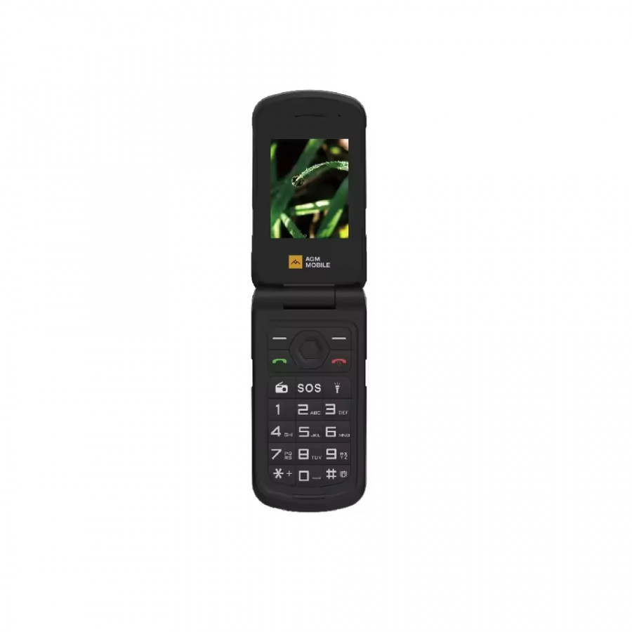 Телефон AGM M10 black 4G Russian keyboard