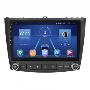 Штатная магнитола Lesko для Lexus IS II Рестайлинг 2 2010-2013 экран 10" 6/128Gb 4G Wi-Fi GPS Top