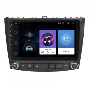 Штатная магнитола Lesko для Lexus IS II Рестайлинг 2008-2010 экран 10" 1/16Gb Wi-Fi GPS Base