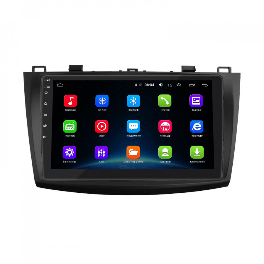 Штатная магнитола Lesko для Mazda 3 II (BL) 2008-2011 экран 9" 2/32Gb Wi-Fi GPS Base