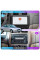 Штатная магнитола Lesko для Mazda 323 VI (BJ) Рестайлинг 2000-2003 экран 9" 4/64 QLED CarPlay 4G Wi-Fi GPS 360 Prime