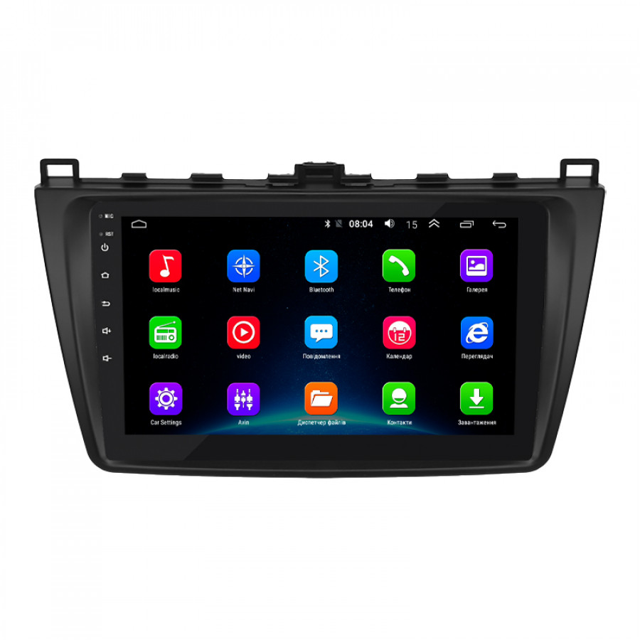 Штатная магнитола Lesko для Mazda 6 II (GH) 2007-2009 экран 9" 2/32Gb Wi-Fi GPS Base