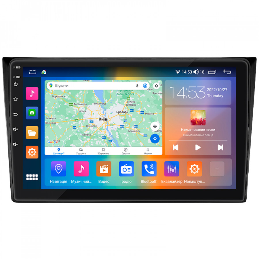Штатная магнитола Lesko для Mazda CX-9 I 2006-2012 экран 10" 2/32Gb CarPlay 4G Wi-Fi GPS Prime