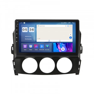 Штатная магнитола Lesko для Mazda MX-5 III (NC) Рестайлинг 2008-2015 экран 9" 4/64Gb CarPlay 4G Wi-Fi GPS Prime