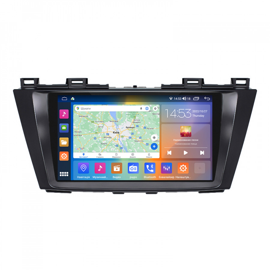 Штатная магнитола Lesko для Mazda Premacy III (CW) 2010-2017 экран 9" 2/32Gb CarPlay 4G Wi-Fi GPS Prime