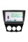Штатная магнитола Lesko для Mazda RX-8 I Рестайлинг 2008-2012 экран 9" 4/64 QLED CarPlay 4G Wi-Fi GPS 360 Prime