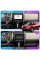 Штатная магнитола Lesko для Mazda Tribute II 2007-2011 экран 9" 4/64 QLED CarPlay 4G Wi-Fi GPS 360 Prime