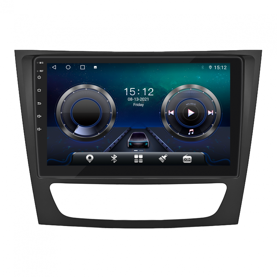 Штатная магнитола Lesko для Mercedes-Benz CLS I (C219) Рестайлинг 2008-2010 экран 9" 4/64Gb 4G Wi-Fi GPS Top