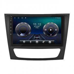 Штатная магнитола Lesko для Mercedes-Benz E-Класс III (W211, S211) Рестайлинг 2006-2009 экран 9" 4/64Gb 4G Wi-Fi GPS Top
