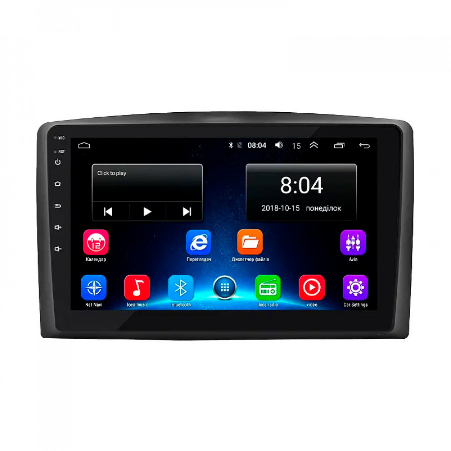 Штатная магнитола Lesko для Mercedes-Benz Metris  2015-н.в. экран 10" 2/32Gb Wi-Fi GPS Base
