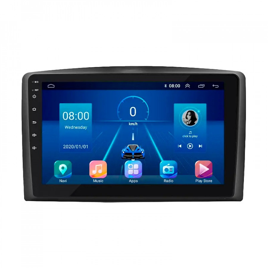 Штатная магнитола Lesko для Mercedes-Benz Metris  2015-н.в. экран 10" 6/128Gb 4G Wi-Fi GPS Top