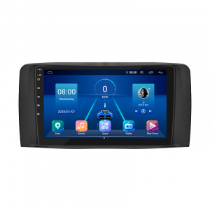 Штатная магнитола Lesko для Mercedes-Benz R-Класс I Рестайлинг 2007-2010 экран 9" 2/32Gb 4G Wi-Fi GPS Top