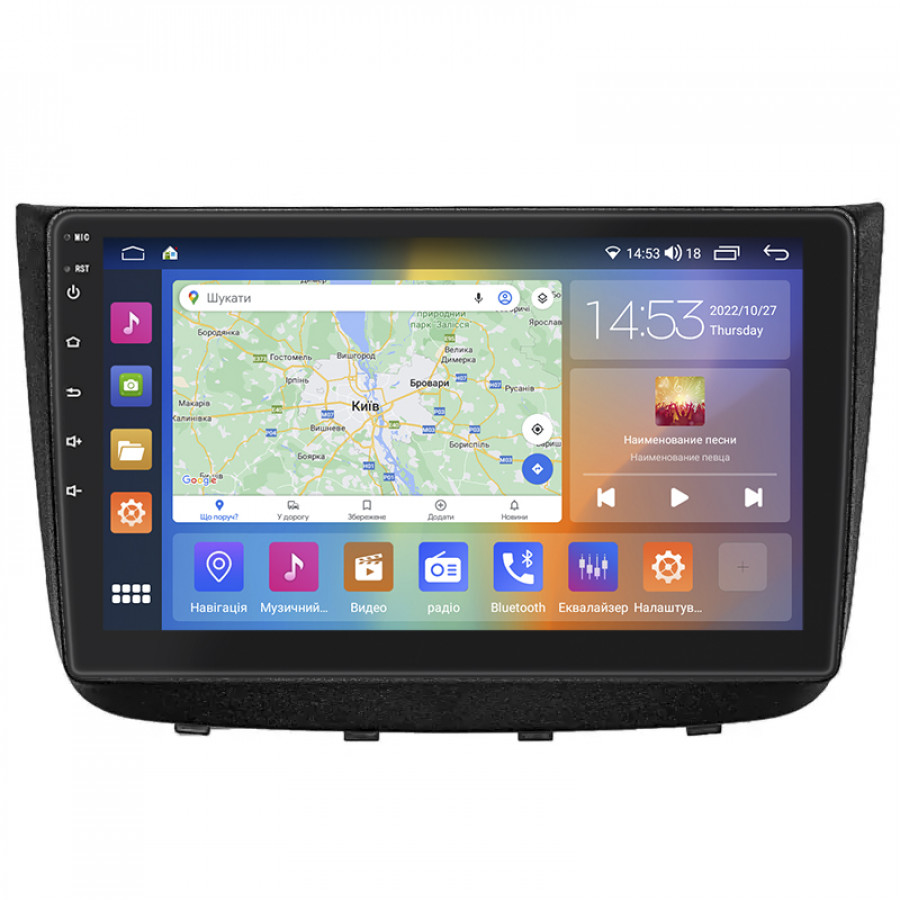 Штатная магнитола Lesko для Mercedes-Benz Vito II (W639) Рестайлинг 2010-2014 экран 10" 4/64Gb CarPlay 4G Wi-Fi GPS Prime