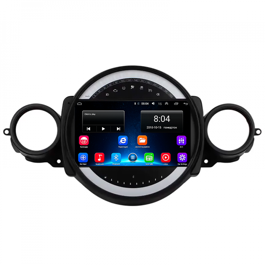 Штатная магнитола Lesko для MINI Clubman I 2007-2010 экран 9" 2/32Gb Wi-Fi GPS Base