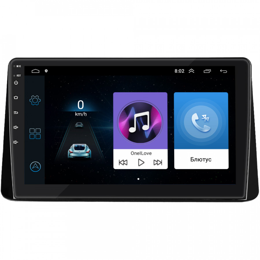Штатная магнитола Lesko для Mitsubishi Eclipse Cross I 2017-2020 экран 10" 1/16Gb Wi-Fi GPS Base