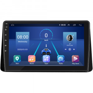 Штатная магнитола Lesko для Mitsubishi Eclipse Cross I 2017-2020 экран 10" 4/32Gb 4G Wi-Fi GPS Top