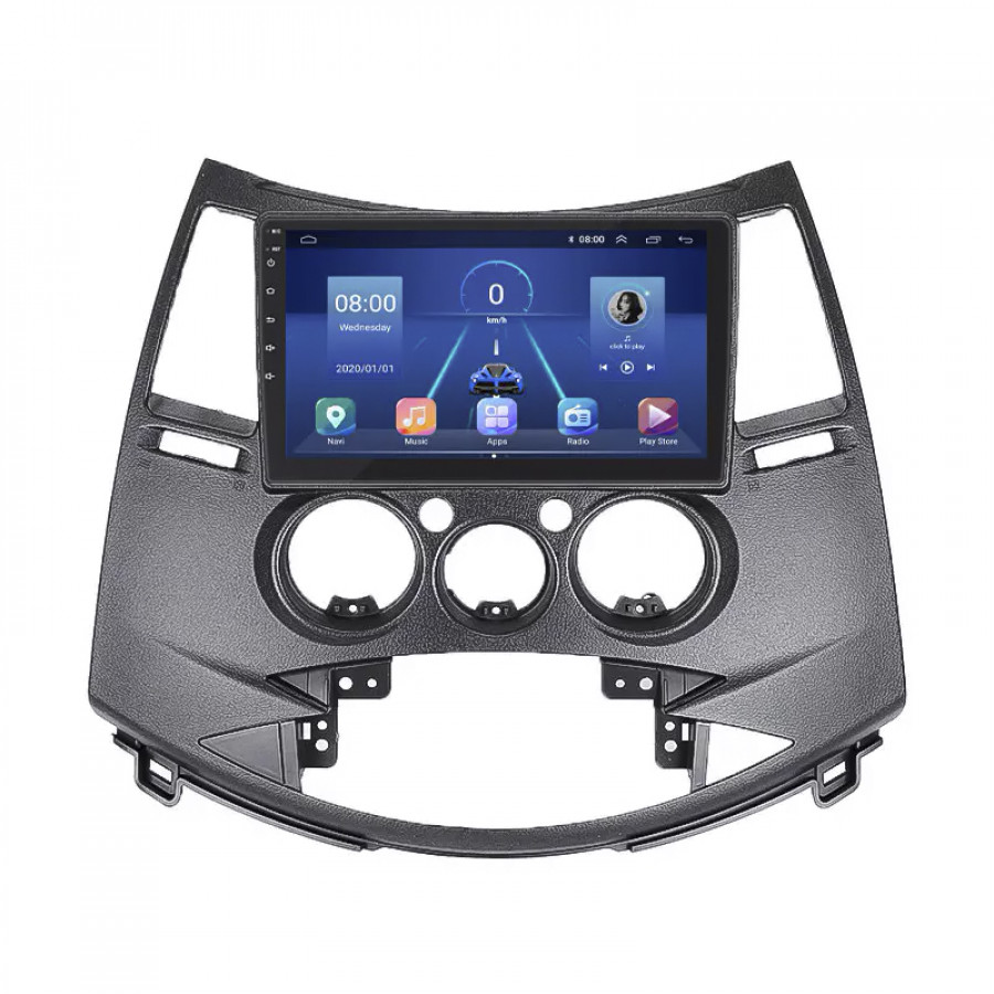 Штатная магнитола Lesko для Mitsubishi Grandis  2003-2011 экран 9" 4/64Gb CarPlay 4G Wi-Fi GPS Prime