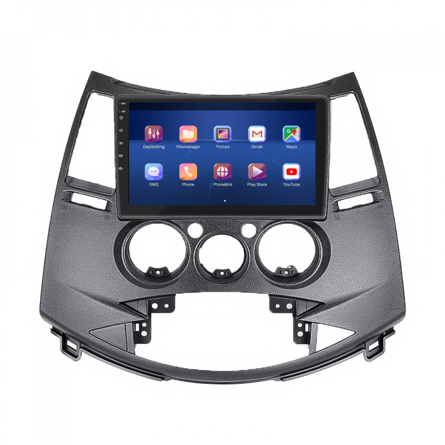 Штатная магнитола Lesko для Mitsubishi Grandis  2003-2011 экран 9" 2/32Gb 4G Wi-Fi GPS Top