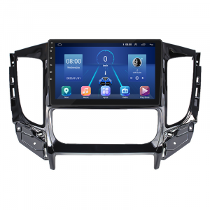 Штатная магнитола Lesko для Mitsubishi L200 V 2015-2019 экран 9" 4/64Gb 4G Wi-Fi GPS Top