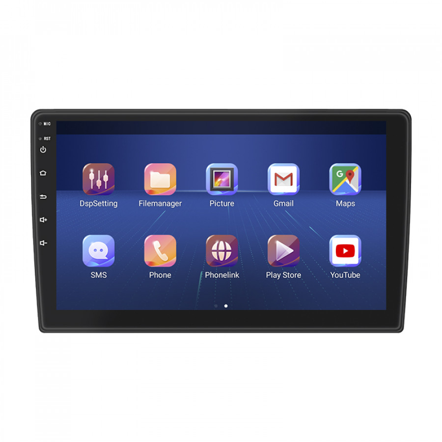Штатная магнитола Lesko для Mitsubishi L200 V Рестайлинг 2018-н.в. экран 9" 4/64Gb 4G Wi-Fi GPS Top