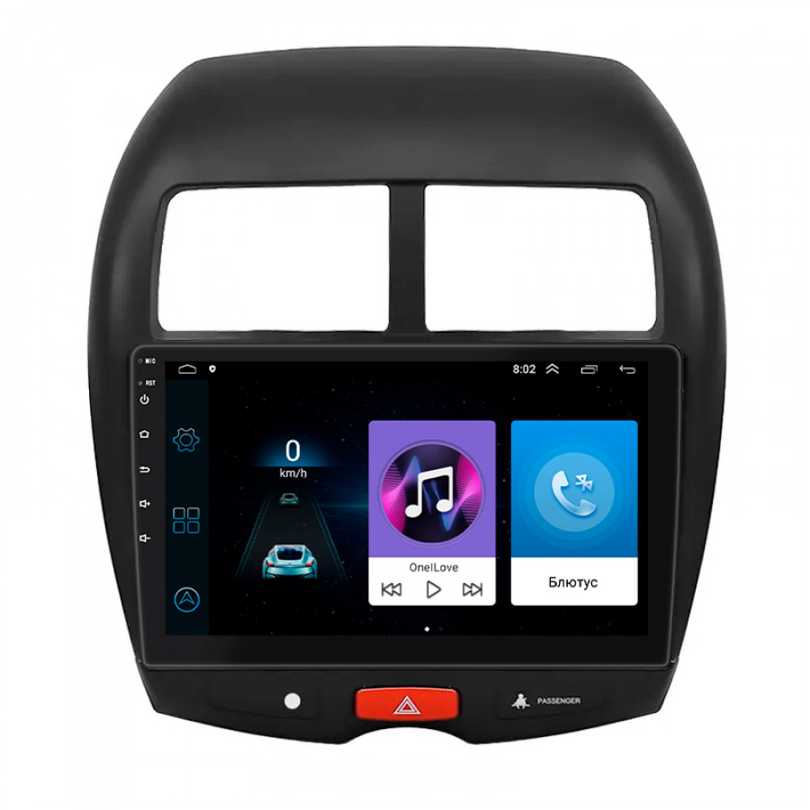 Штатная магнитола Lesko для Mitsubishi Outlander Sport I 2010-2013 экран 10" 1/16Gb Wi-Fi GPS Base