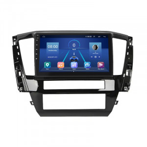 Штатная магнитола Lesko для Mitsubishi Pajero Sport III Рестайлинг 2019-н.в. экран 10" 6/128Gb 4G Wi-Fi GPS Top