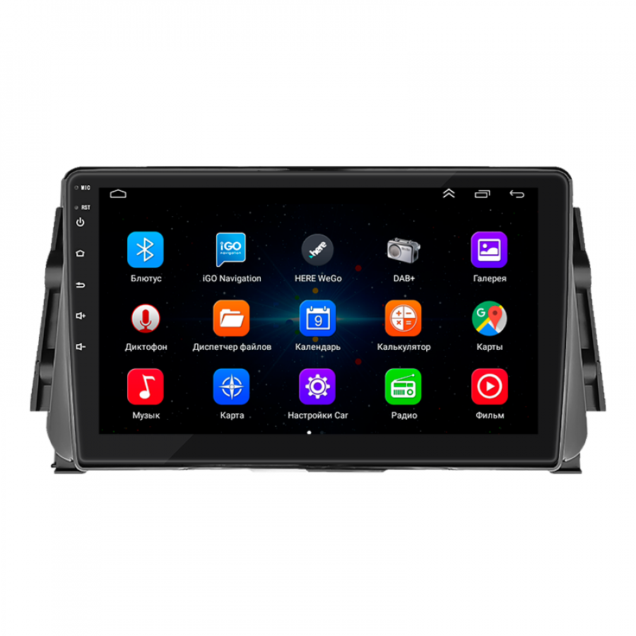 Штатная магнитола Lesko для Nissan Kicks I 2016-2020 экран 9" 2/32Gb Wi-Fi GPS Base