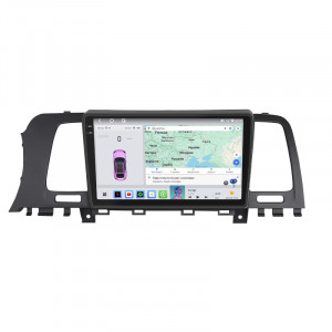 Штатная магнитола Lesko для Nissan Murano II (Z51) Рестайлинг 2010-2012 экран 9" 4/64 QLED CarPlay 4G Wi-Fi GPS 360 Prime