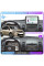 Штатная магнитола Lesko для Nissan Note I Рестайлинг 2008-2013 экран 9" 4/64 QLED CarPlay 4G Wi-Fi GPS 360 Prime