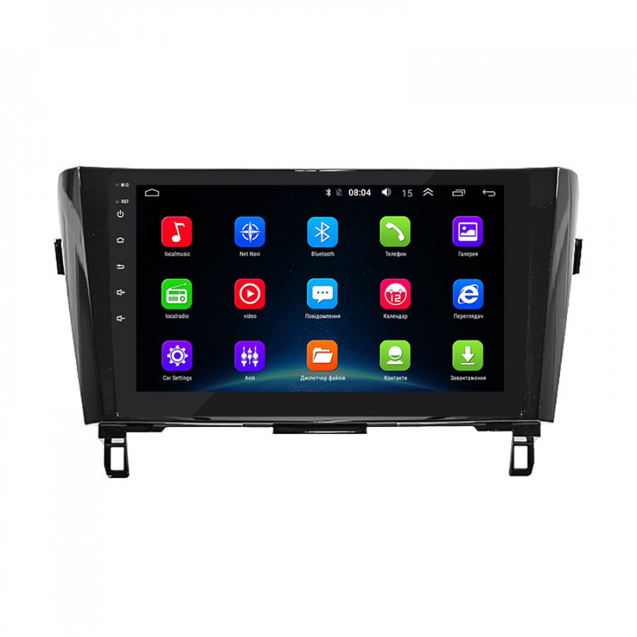 Штатная магнитола Lesko для Nissan Rogue II Рестайлинг 2016-2020 экран 10" 2/32Gb Wi-Fi GPS Base