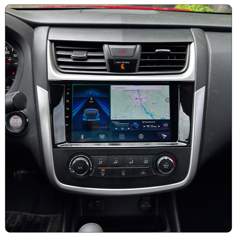 Штатная магнитола Lesko для Nissan Teana III 2012-2020 экран 9" 2/32Gb Wi-Fi GPS Base
