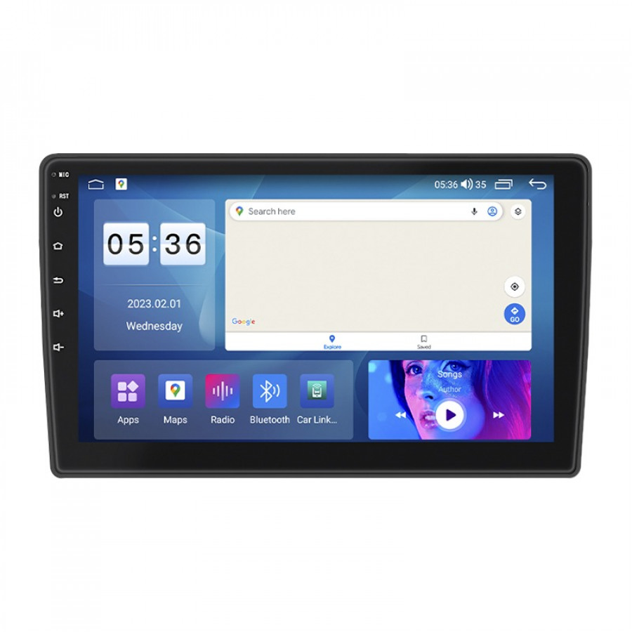 Штатная магнитола Lesko для Opel Astra H 2004-2007 экран 9" 2/32Gb CarPlay 4G Wi-Fi GPS Prime