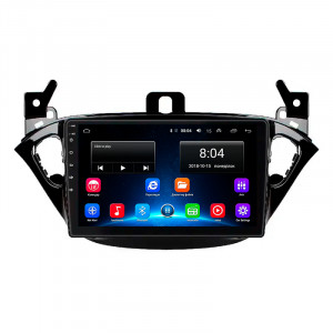 Штатная магнитола Lesko для Opel Corsa E 2014-2019 экран 9" 2/32Gb Wi-Fi GPS Base