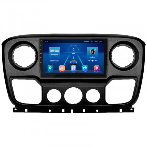 Штатная магнитола Lesko для Opel Movano B 2010-2019 экран 10" 4/64Gb 4G Wi-Fi GPS Top