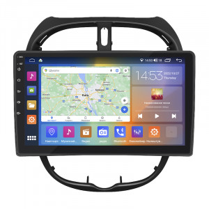 Штатная магнитола Lesko для Peugeot 206  1998-2012 экран 9" 2/32Gb CarPlay 4G Wi-Fi GPS Prime