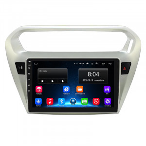 Штатная магнитола Lesko для Peugeot 301 I 2012-2016 экран 9" 2/32Gb Wi-Fi GPS Base